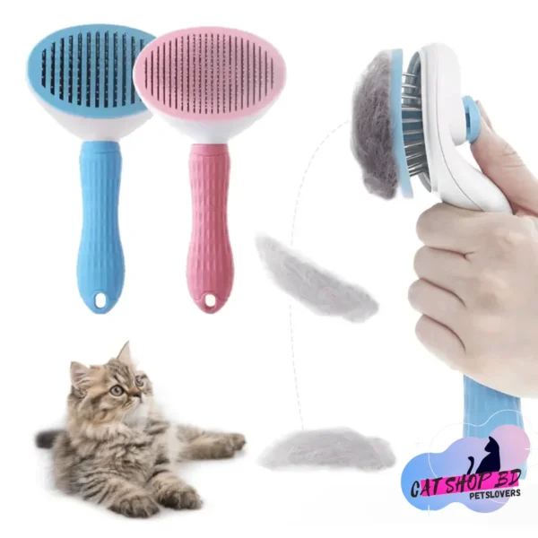 Premium Self Cleaning Grooming Brush