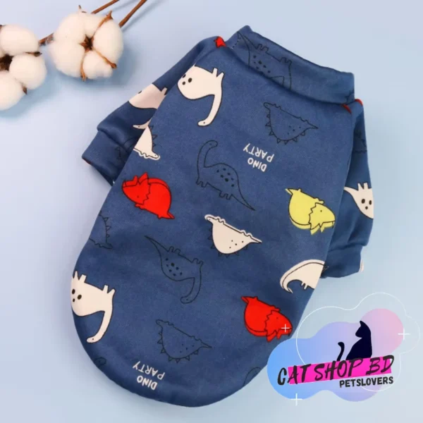 Cat Winter Dress Sweatshirt - Image 8