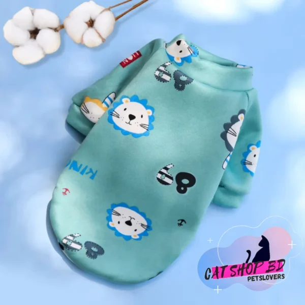 Cat Winter Dress Sweatshirt - Image 6